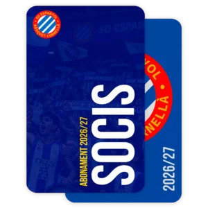 Abono para socios del RCD Espanyol, SD Espanyol y CB Cornellà